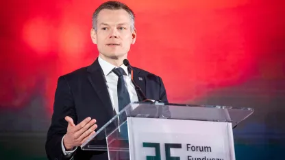 Przewodniczący KNF Jacek Jastrzębski