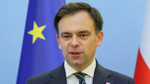 Minister finansów Andrzej Domański